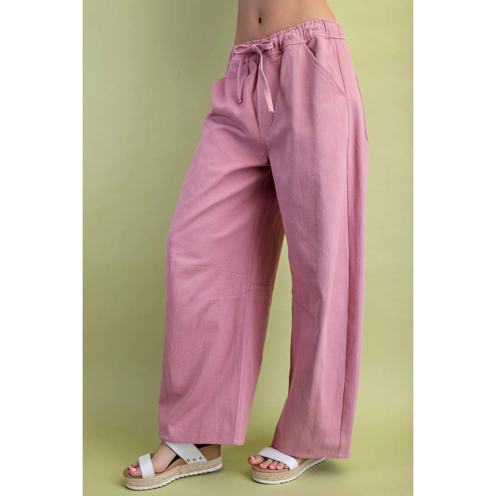 TG1727 P GiGio Mid-Rise Barrel Pants with a Drawstring Waist Various Sizes - Picture 3 of 5
